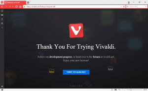 Vivaldi is now ready for its Beta stage