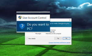 How to disable the User Account Control (UAC) in Windows 10