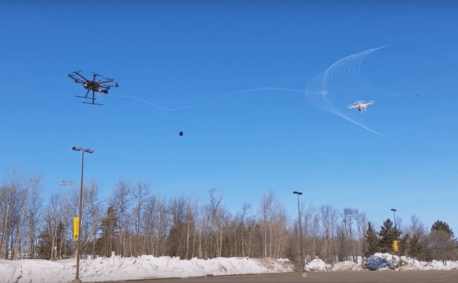 Check out this octocopter designed to capture smaller drones