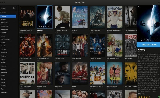 popcorn time initial release