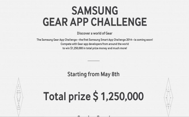 Samsung Gear App Challenge for Gear 2