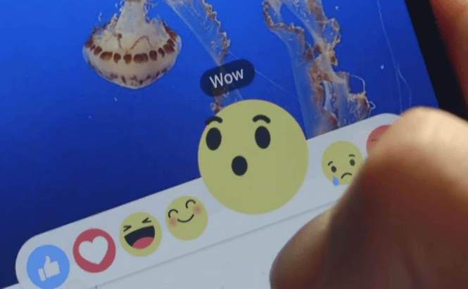 Facebook reactions are finally here