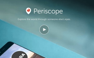 Periscope offers a drone integration feature