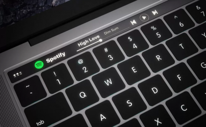 Spotify now has special features for the new MacBook Pro