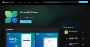 Spotlight: Microsoft PC Manager, Windows optimization tool